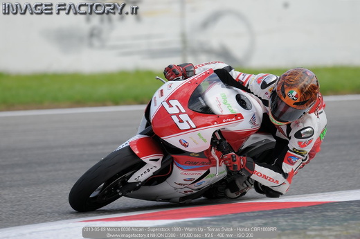 2010-05-09 Monza 0036 Ascari - Superstock 1000 - Warm Up - Tomas Svitok - Honda CBR1000RR